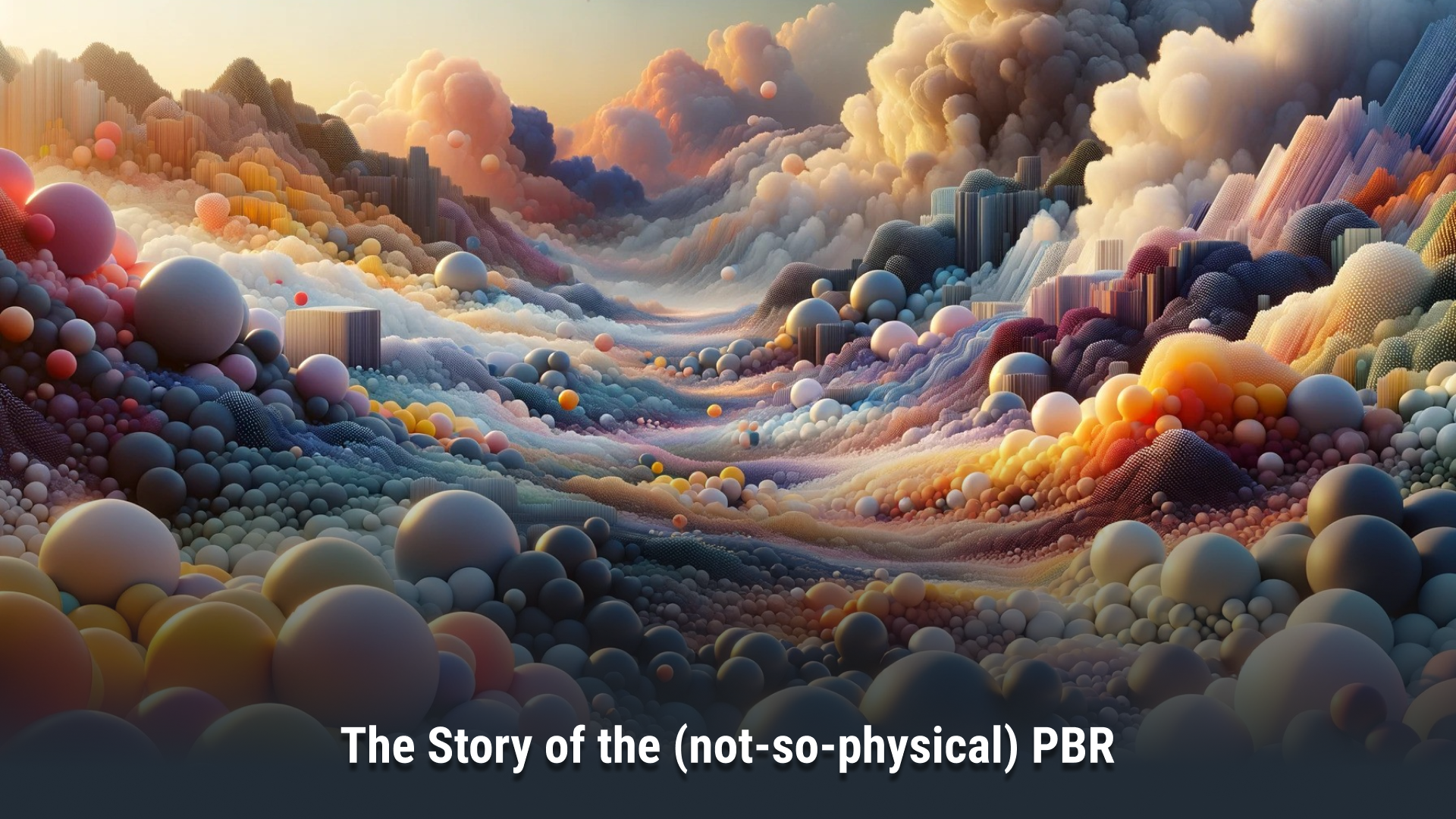 The Story of the (not-so-physical) PBR | Connecter