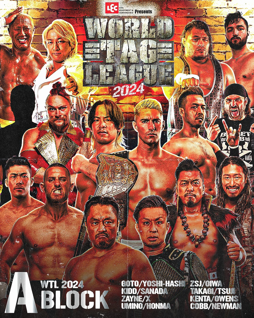 World Tag League teams revealed!. 16 team tournament to start