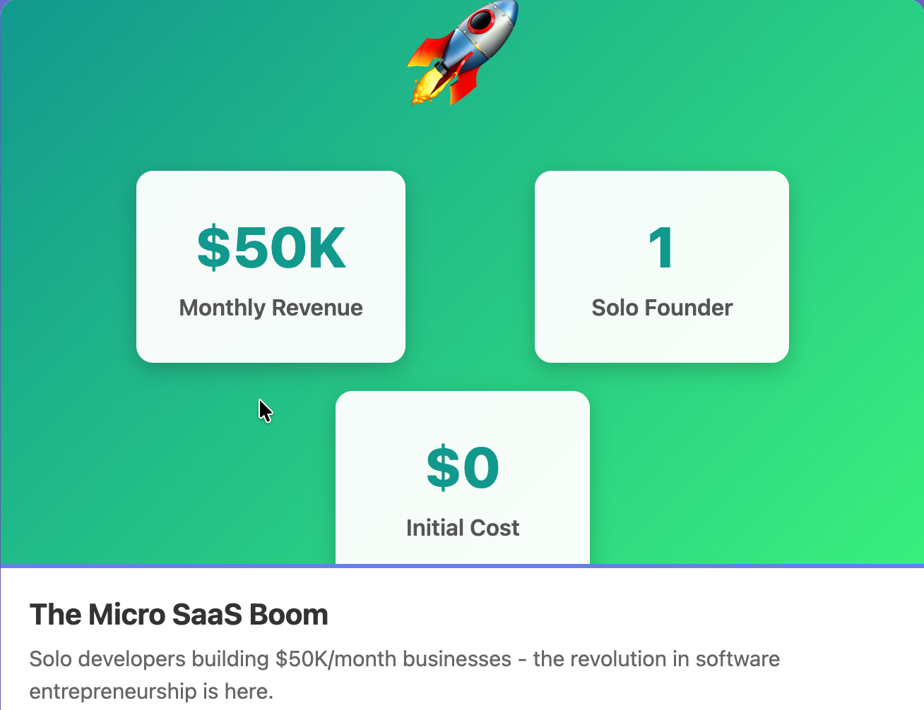 The Micro SaaS Boom: How Solo Developers Are Building $50K/Month Businesses  | by Ronik Dedhia | JavaScript in Plain English