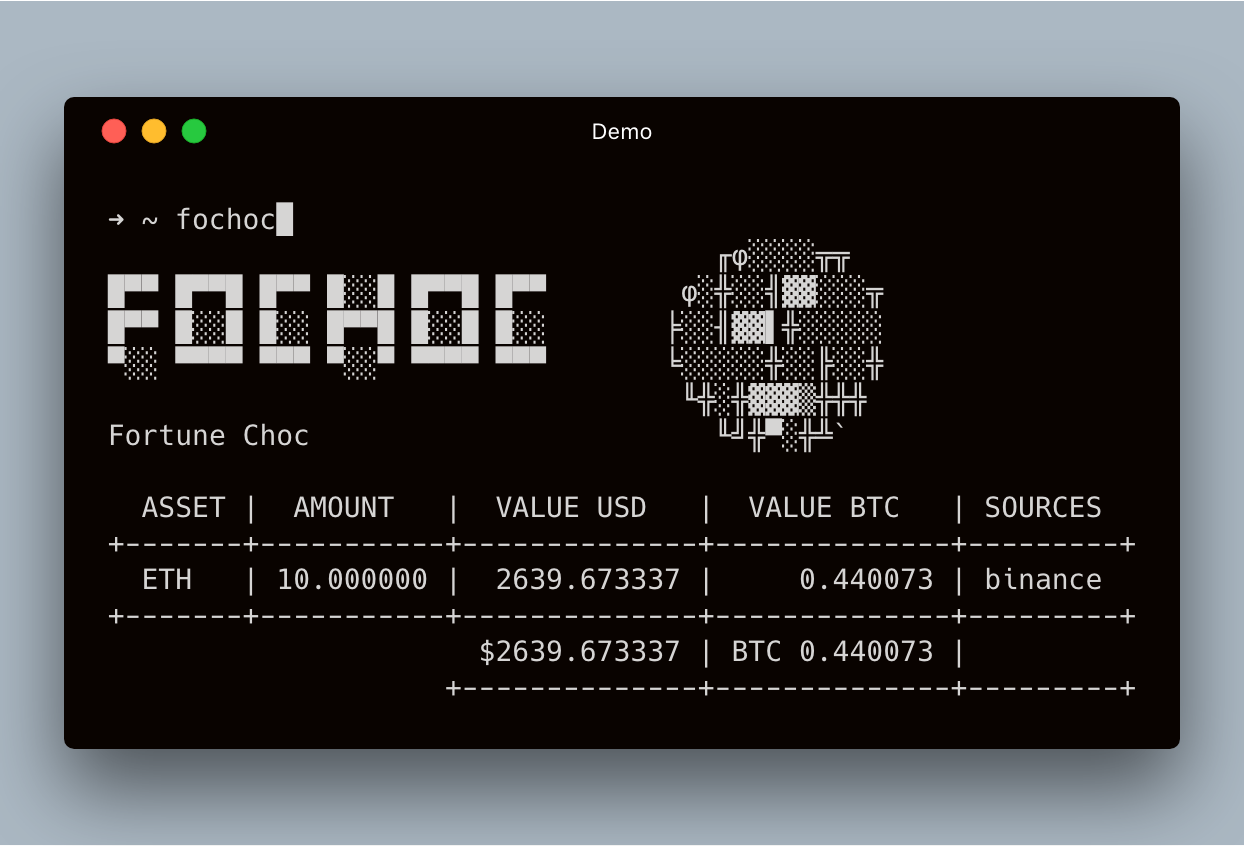Writing a command line crypto tracker in golang — fochoc | by Manuel  Villing | Medium