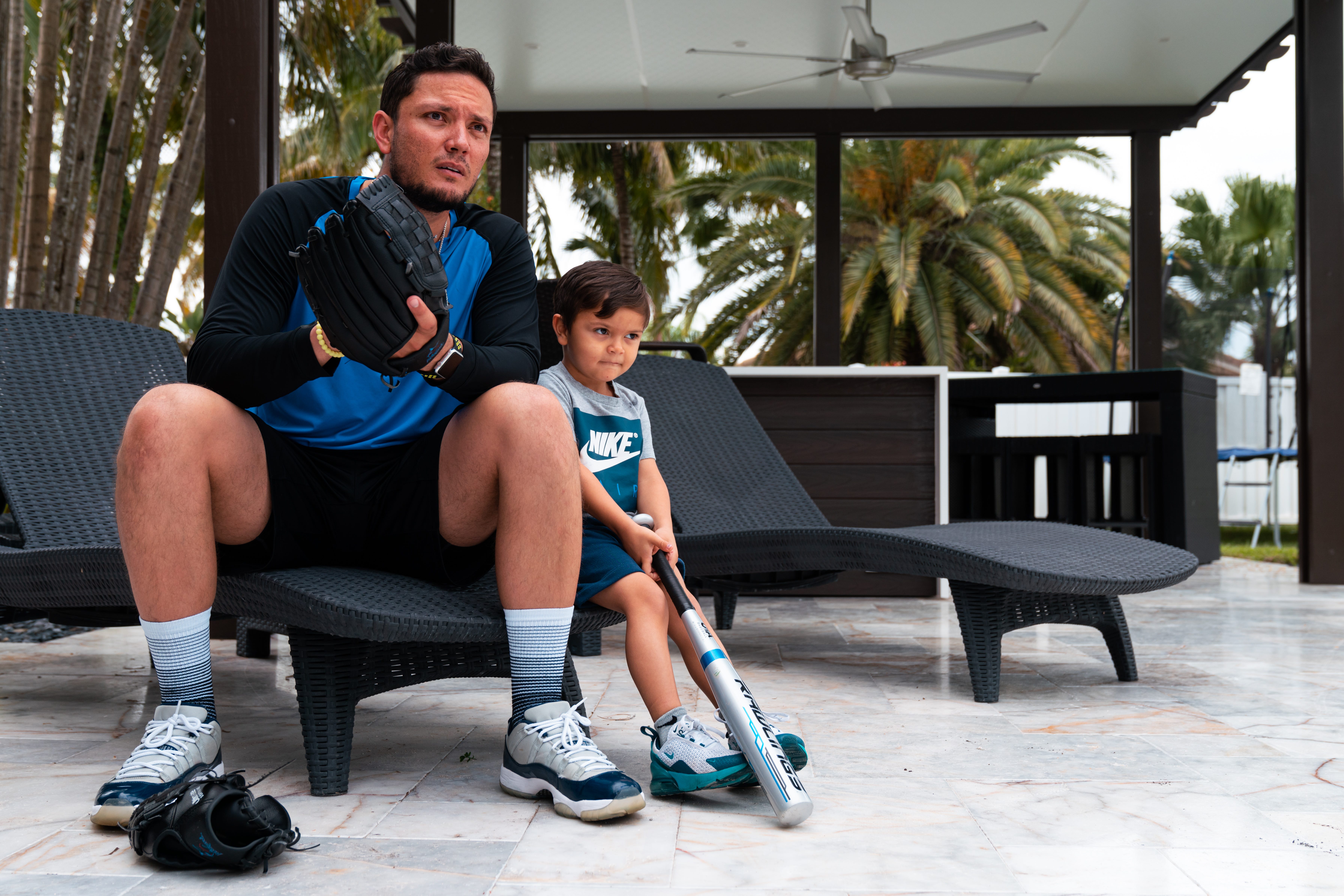 Like Father, Like Son. Miguel & Aaron Rojas | by Joseph Guzy | Marlins In  Focus