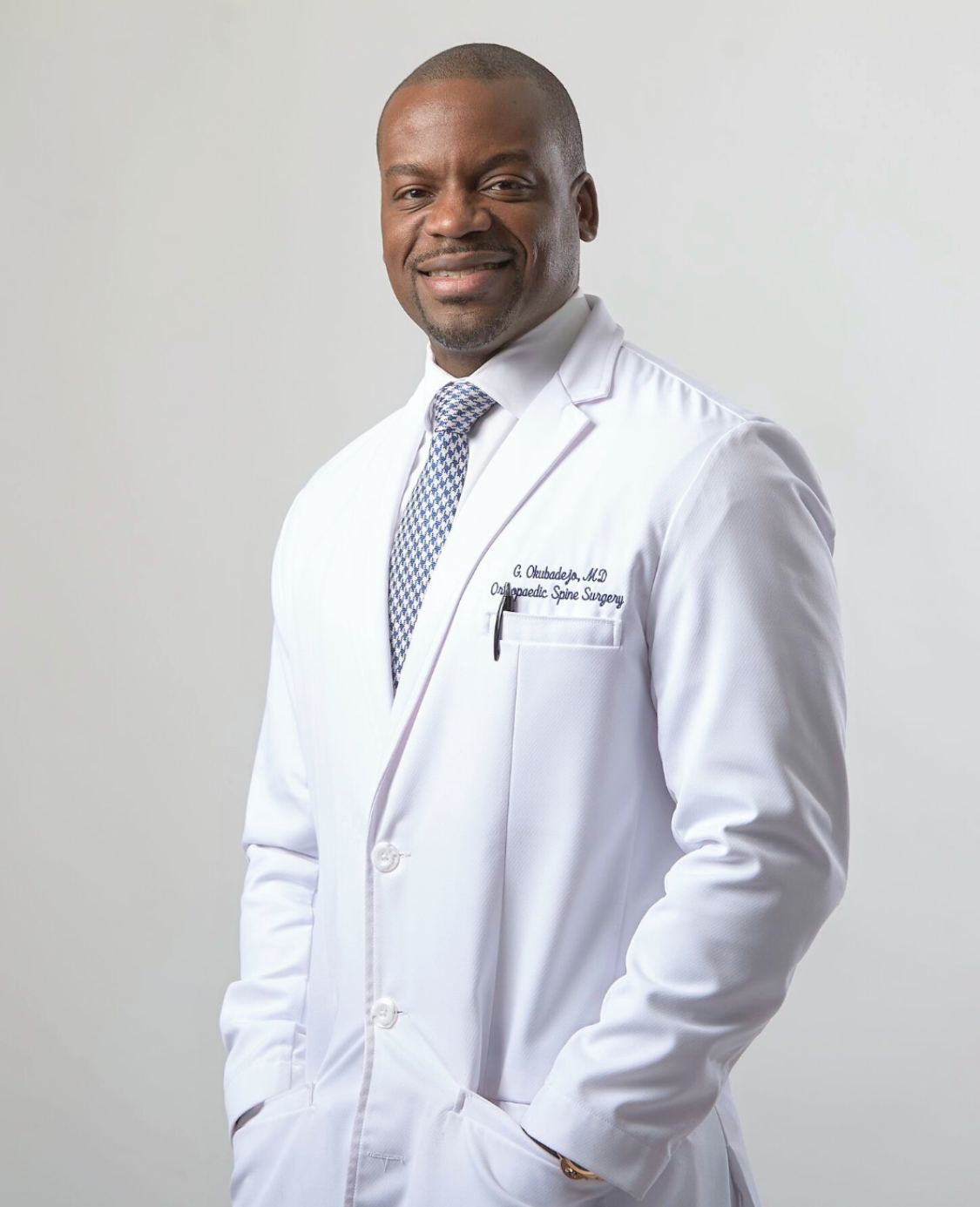 Dr. Gbolahan Okubadejo of The Institute for Comprehensive Spine