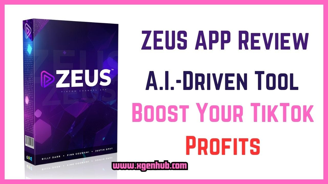 ZEUS APP Review: Can This A.I.-Driven Tool Really Boost Your TikTok  Profits? | by Inzamul Haque | Medium