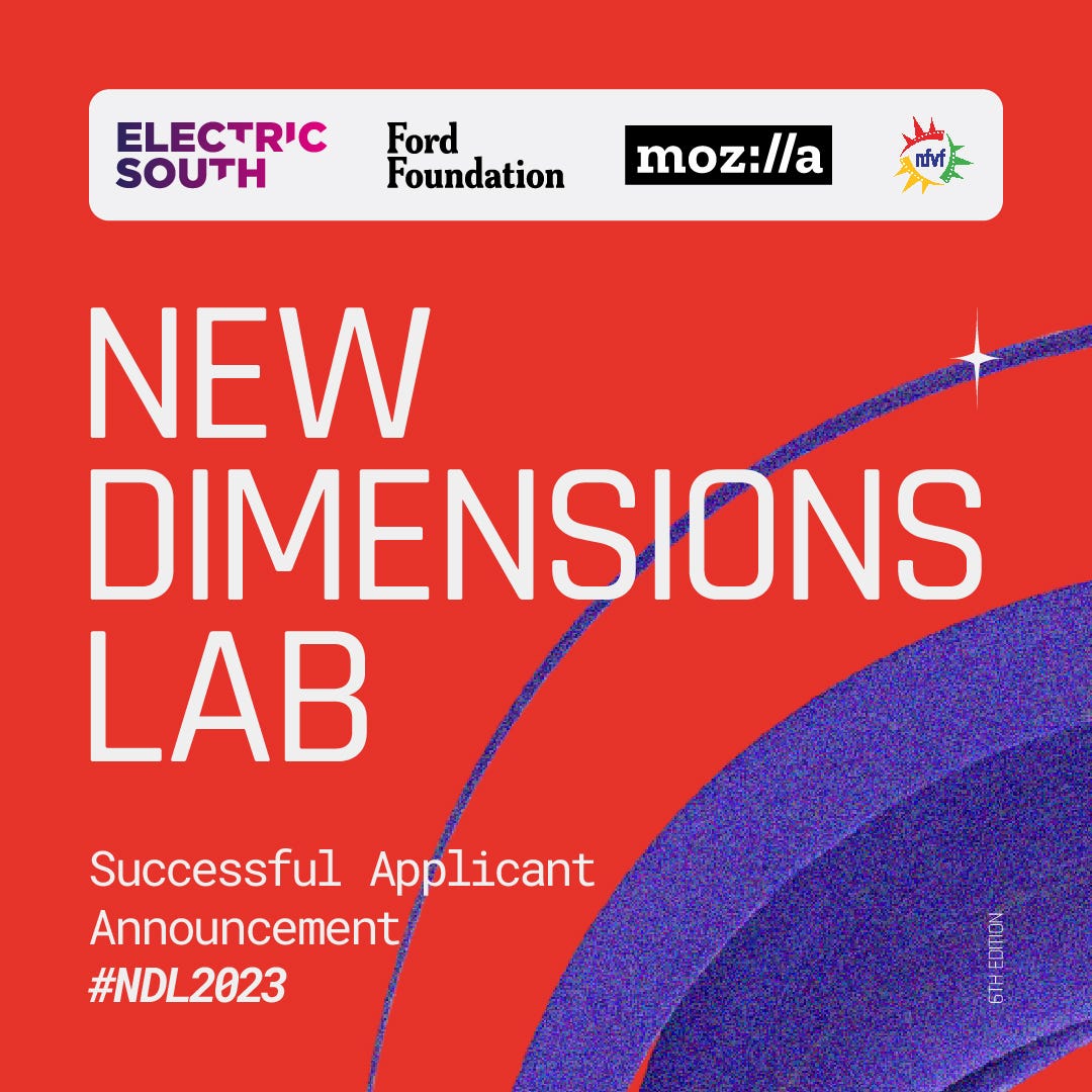 Announcing the 2023 Electric South New Dimensions Lab Participants