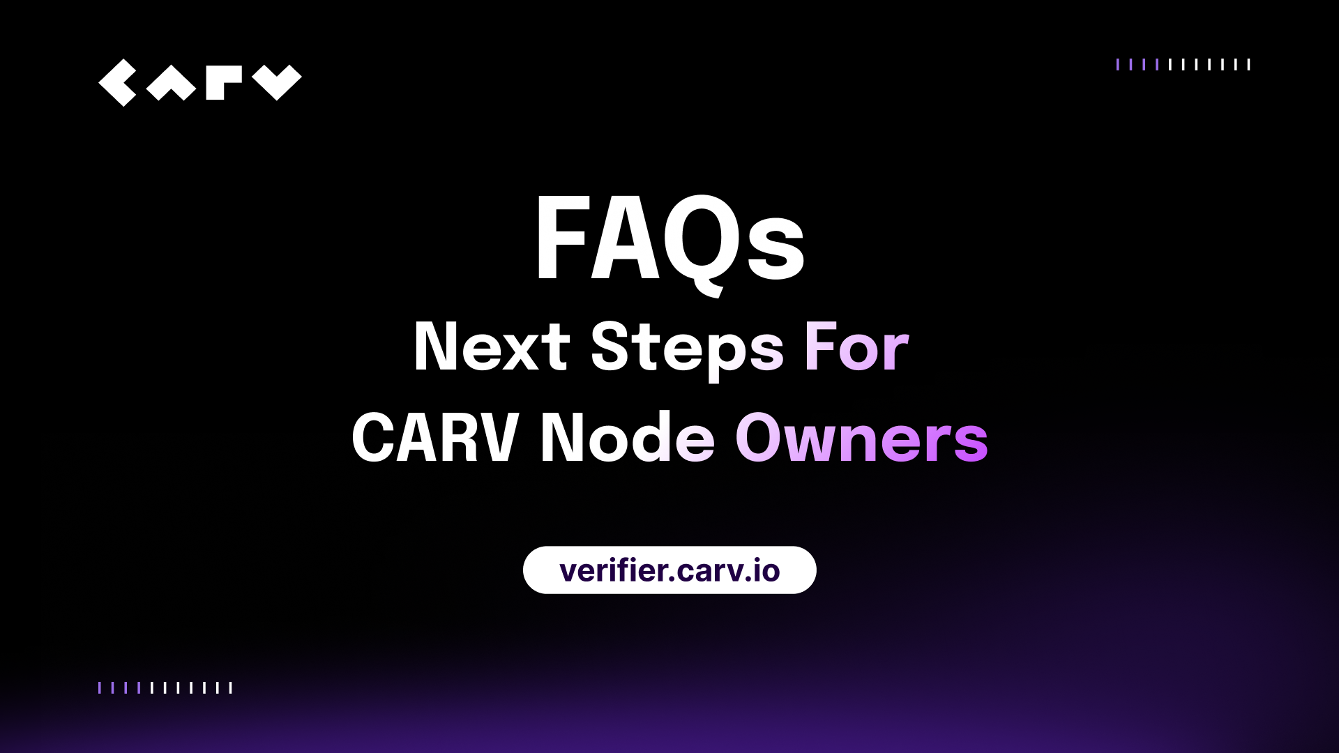 CARV Node Public Sale Surpasses $30 Million! FAQs for CARV Node Owners | by  CARV | Medium