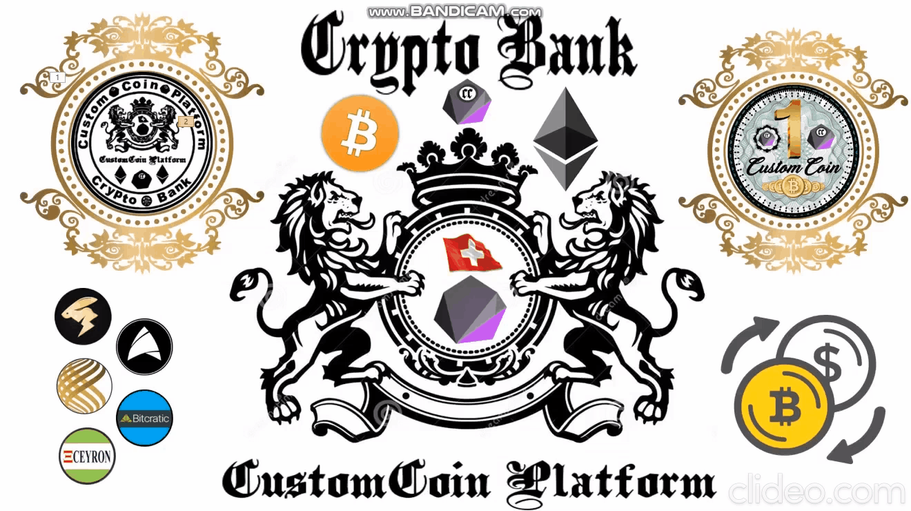 Crypto Bank Explainingthe concept of the CustomCoin Platform Project | by  ICO CustomCoin Platform | Good Audience