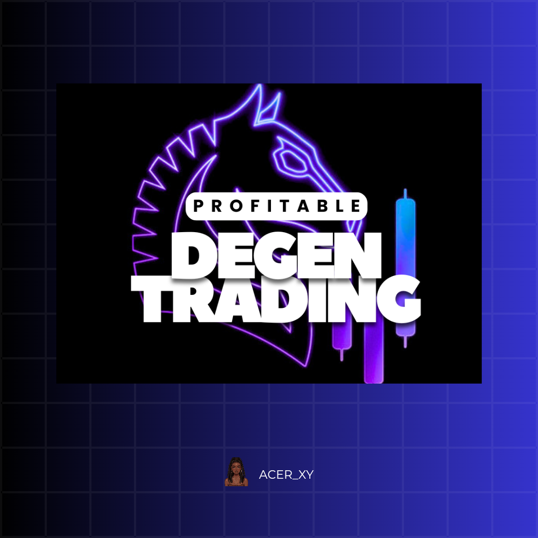 I Made 6X+ From Degen Trading as a Newbie With This Strategy: | by Acer |  Medium