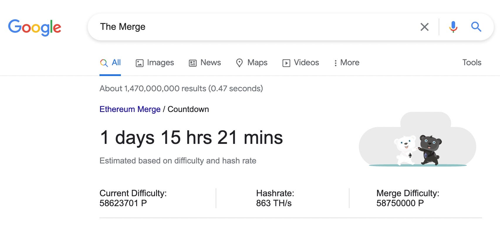 Countdown to The Merge. Right now, if you Google The Merge… | by Enrique  Dans | Enrique Dans | Medium