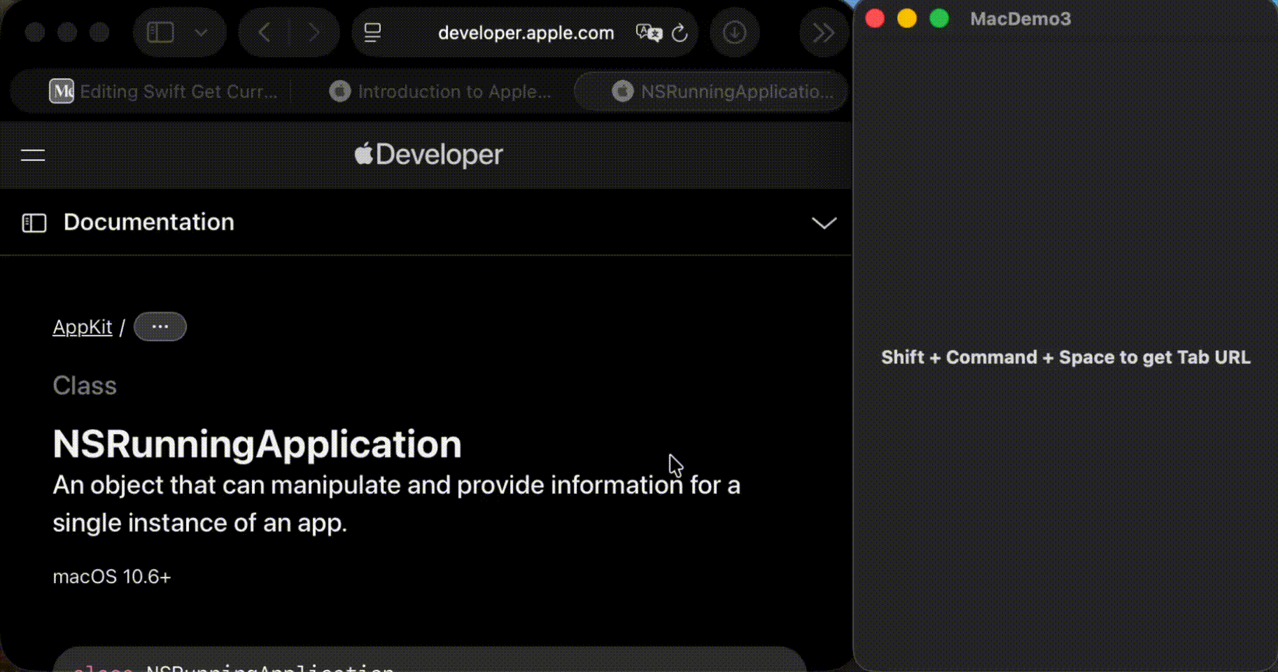 Swift/MacOS: Get Browser Opened Tab URL 2 Ways | by Itsuki | Medium