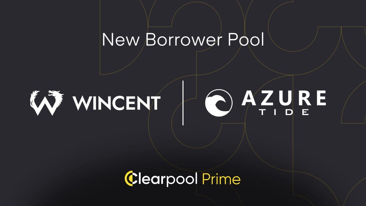 New Borrower Pool on Clearpool Prime Launched by Wincent - Clearpool -  Medium