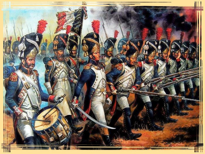 Figurine King & Country NA512 - Napoléon Colonel De La Garde Impériale - 54mm