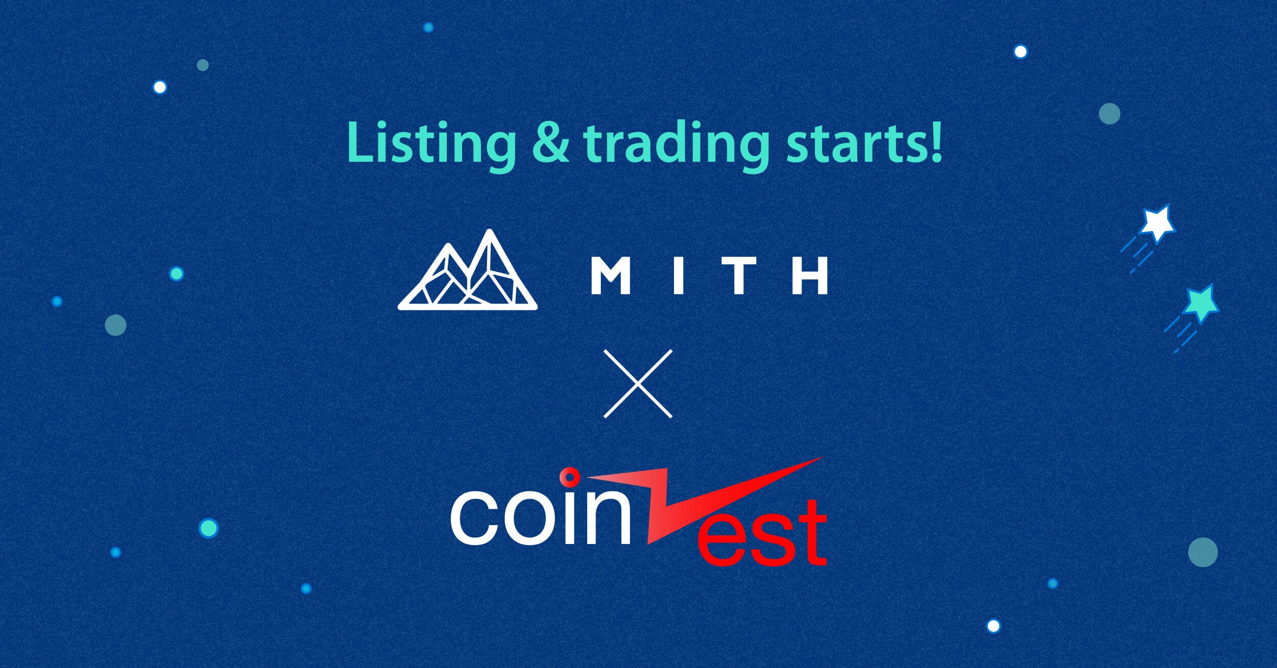 Update—MITH Listed on Coinzest. We are thrilled to announce that MITH… | by  MITH | MithrilOfficial | Medium