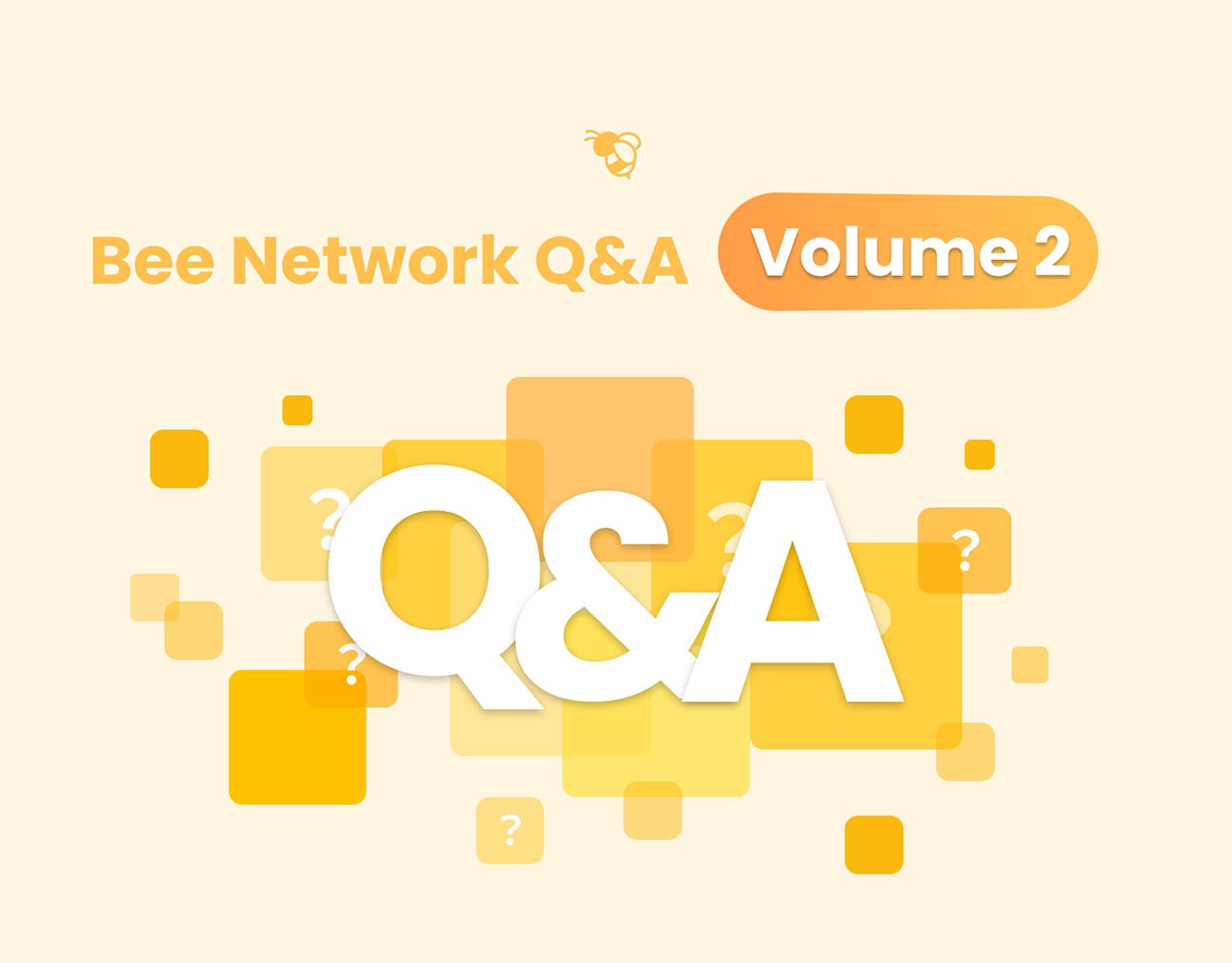 Bee Network Q&A Volume 2. Hello, Beelievers! | by Bee Network | Medium