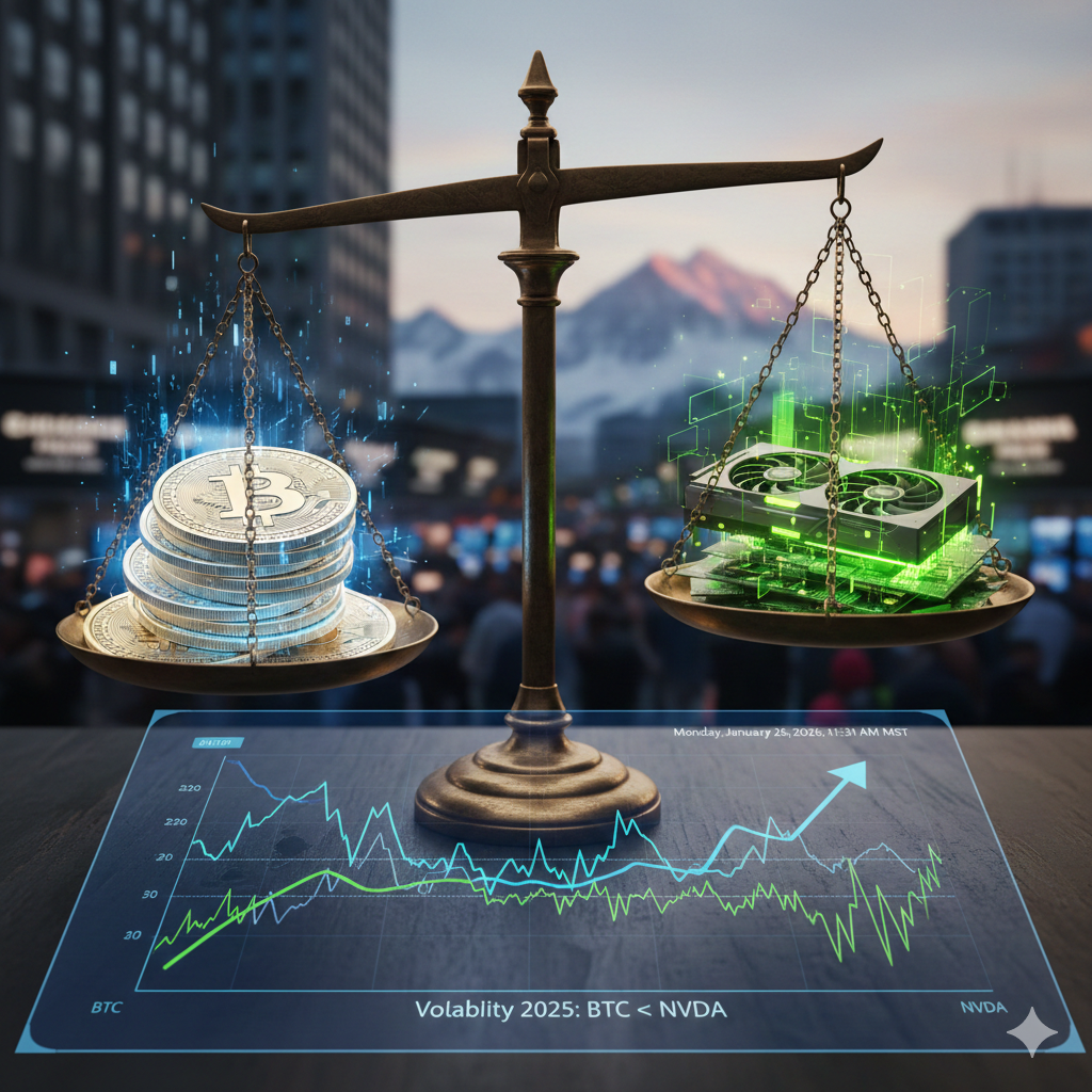 Bitcoin vs. Nvidia - Why the Smart Money Is Ignoring the 2026 Noise | by  Tom Handy | Life is Like a Game | Jan, 2026 | Medium