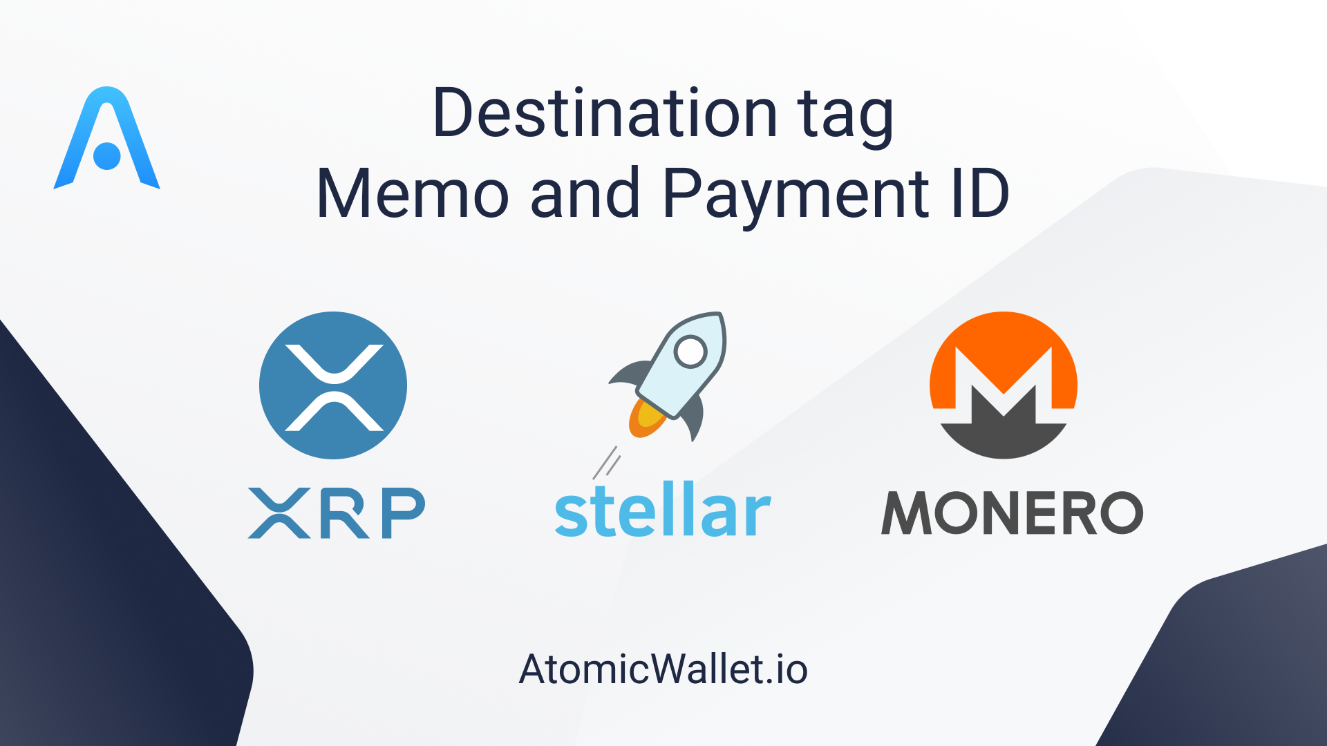 What is Destination Tag in XRP, XLM and XMR transfers | by Atomicwallet |  Atomic Wallet | Medium