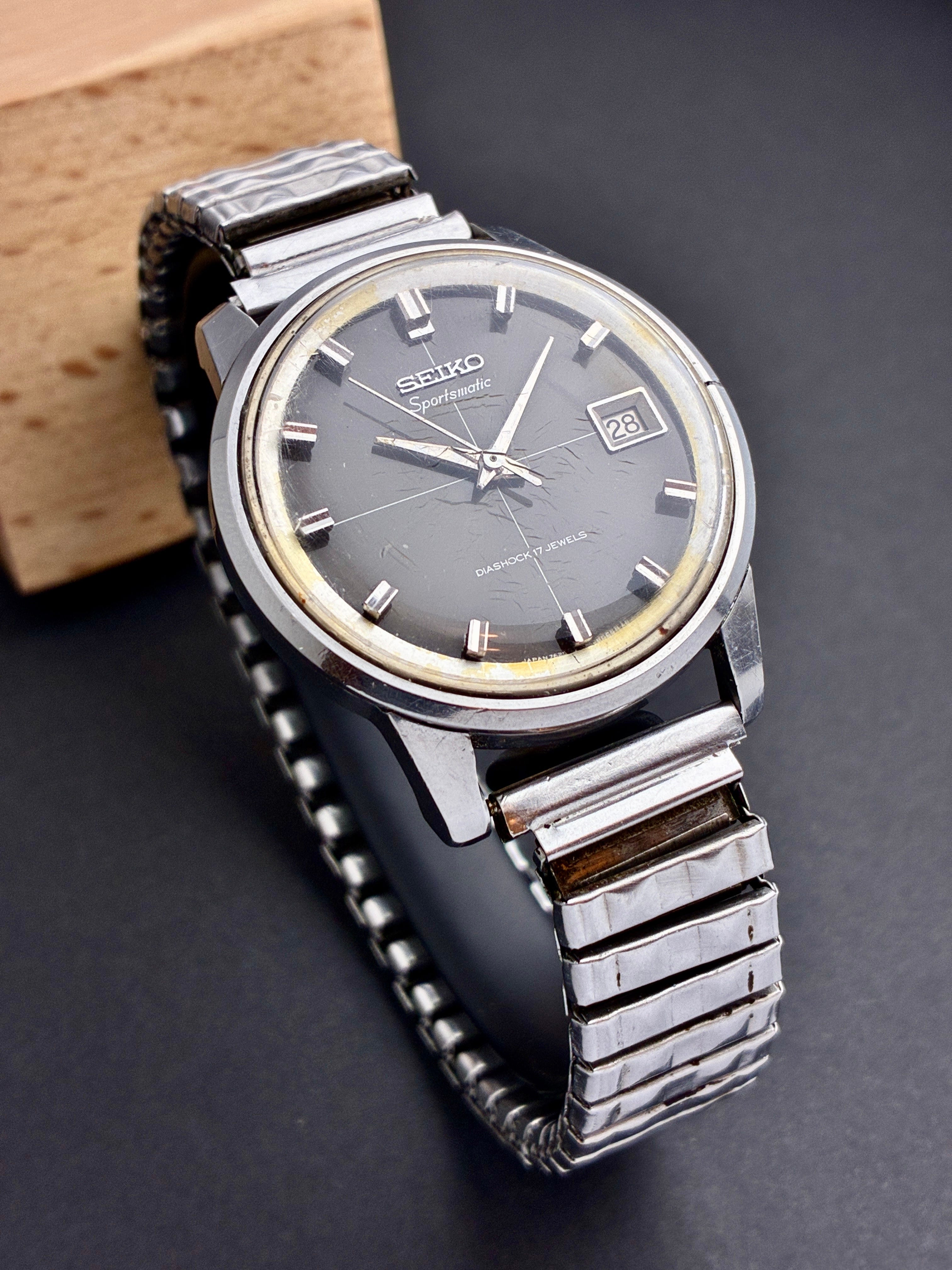 Servicing Seiko Sportsmatic Calendar 7625–8041 (7625D): Daini