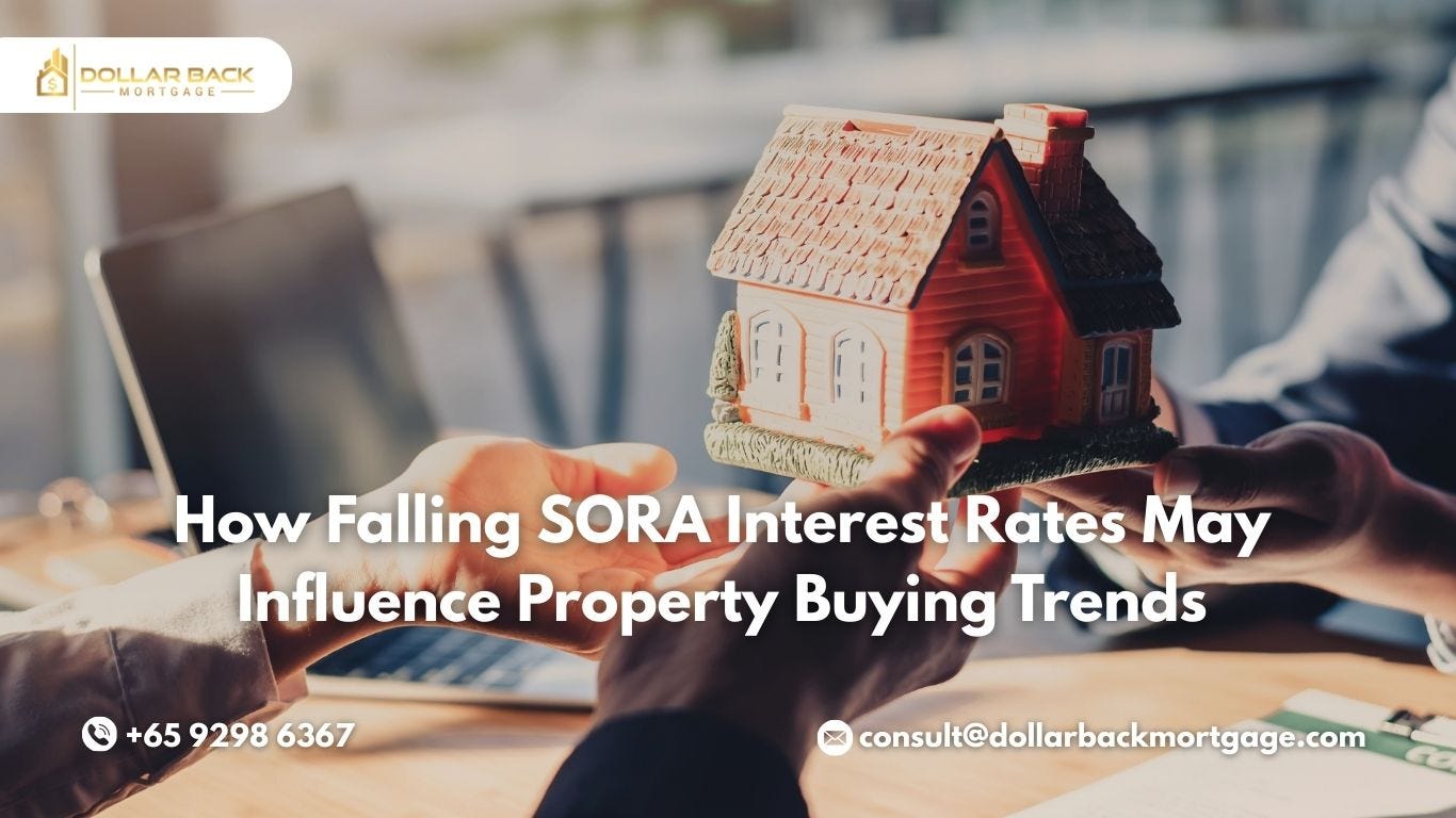 How Falling SORA Interest Rates May Influence Property Buying Trends | by  dollarback mortgage | Medium
