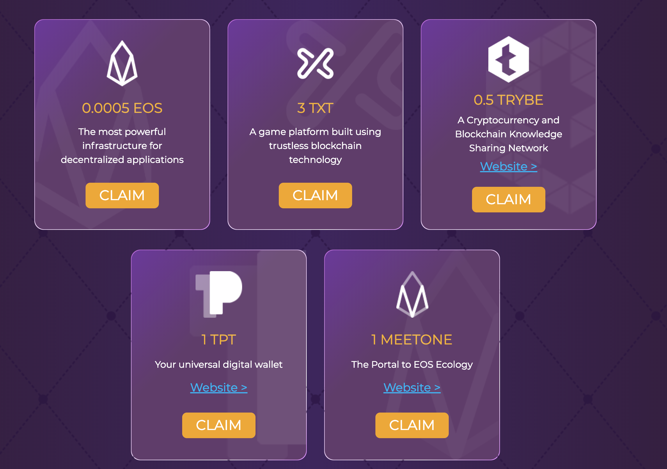 EOS FAUCET 2|FREE TOKENS GIVEAWAY FROM TRUST TEAM | by TrustDice | Medium