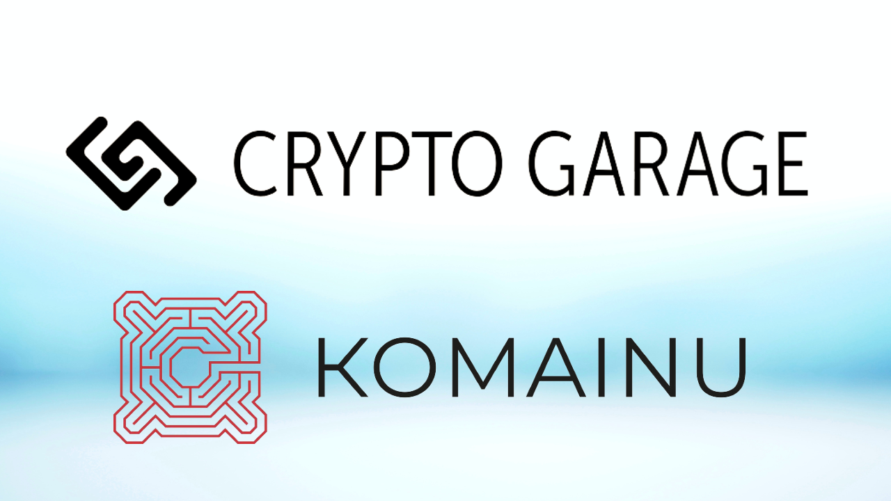 Crypto Garage and Komainu partner on Institutional Crypto Services | by  Norbert Gehrke | Tokyo FinTech | Medium