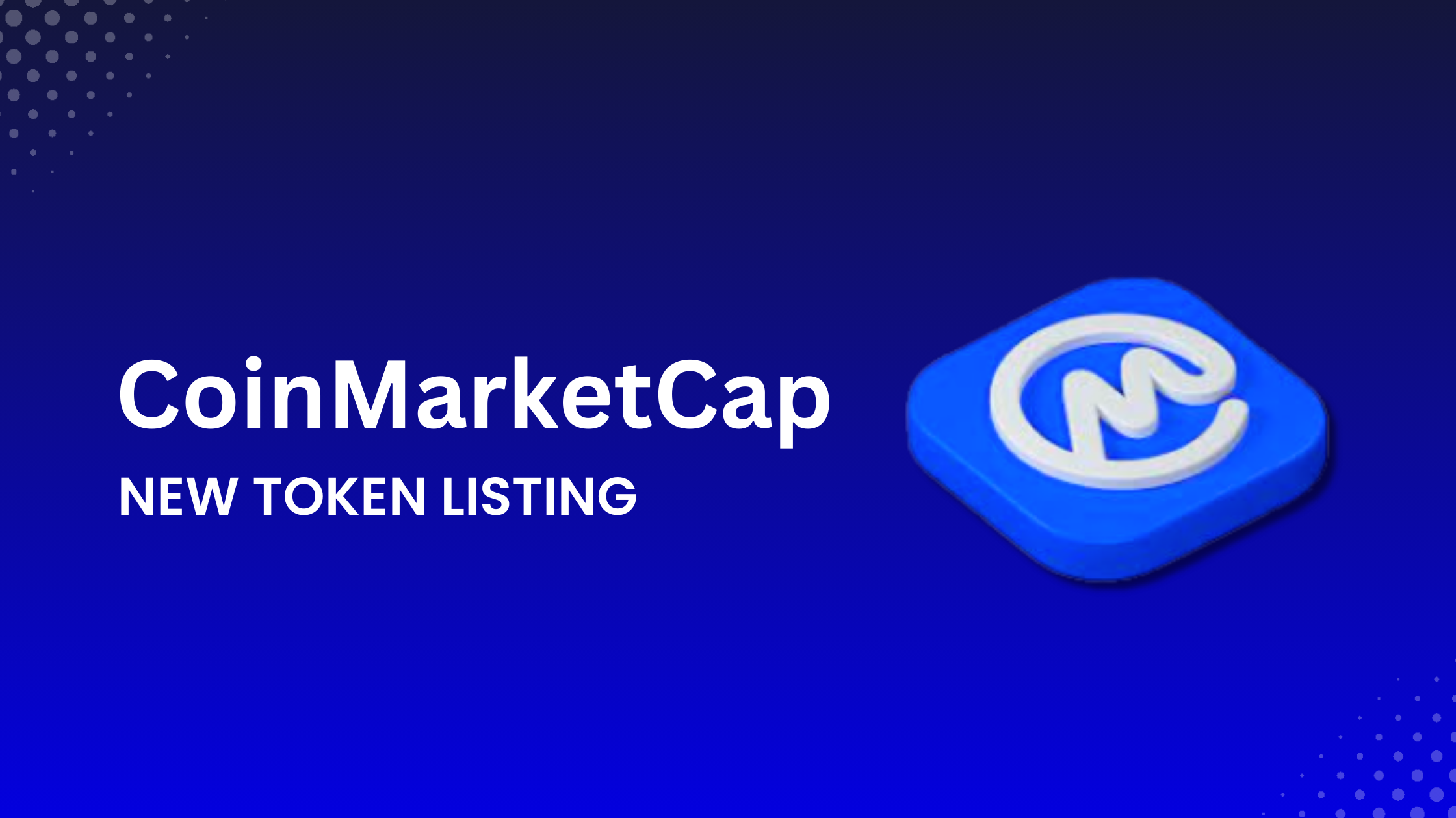 How to List Token on CoinMarketCap: CMC Fast Track Listing | by Crypto  Infinity | Medium
