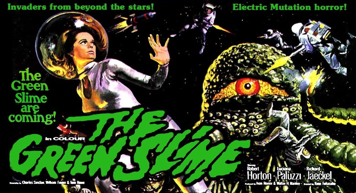60’s サイケロック THE GREEN SLIME The Green Slime [Complete Isolated Film Score] (1968) - YouTube