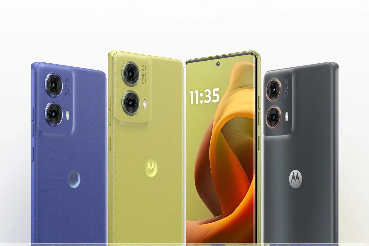Motorola Moto S50 With Powerful Mediatek CPU On Sale Now