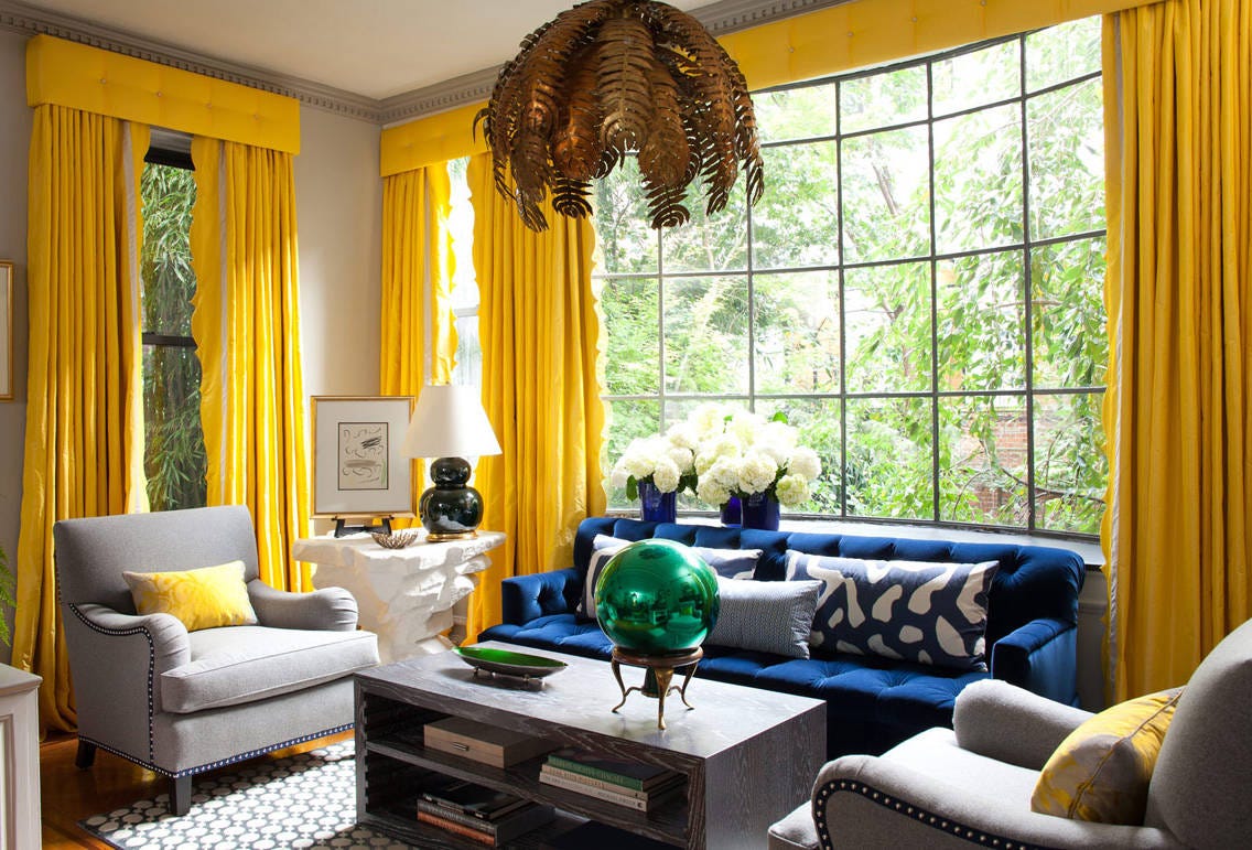 Blue Yellow And Grey Living Room: Stunning Color Combo Ideas