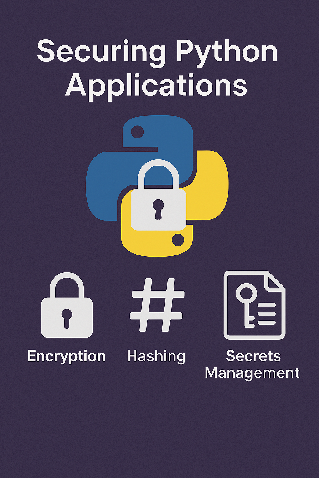 Securing Python Applications: Encryption, Hashing, and Secrets Management |  by Ghost writer | Python in Plain English