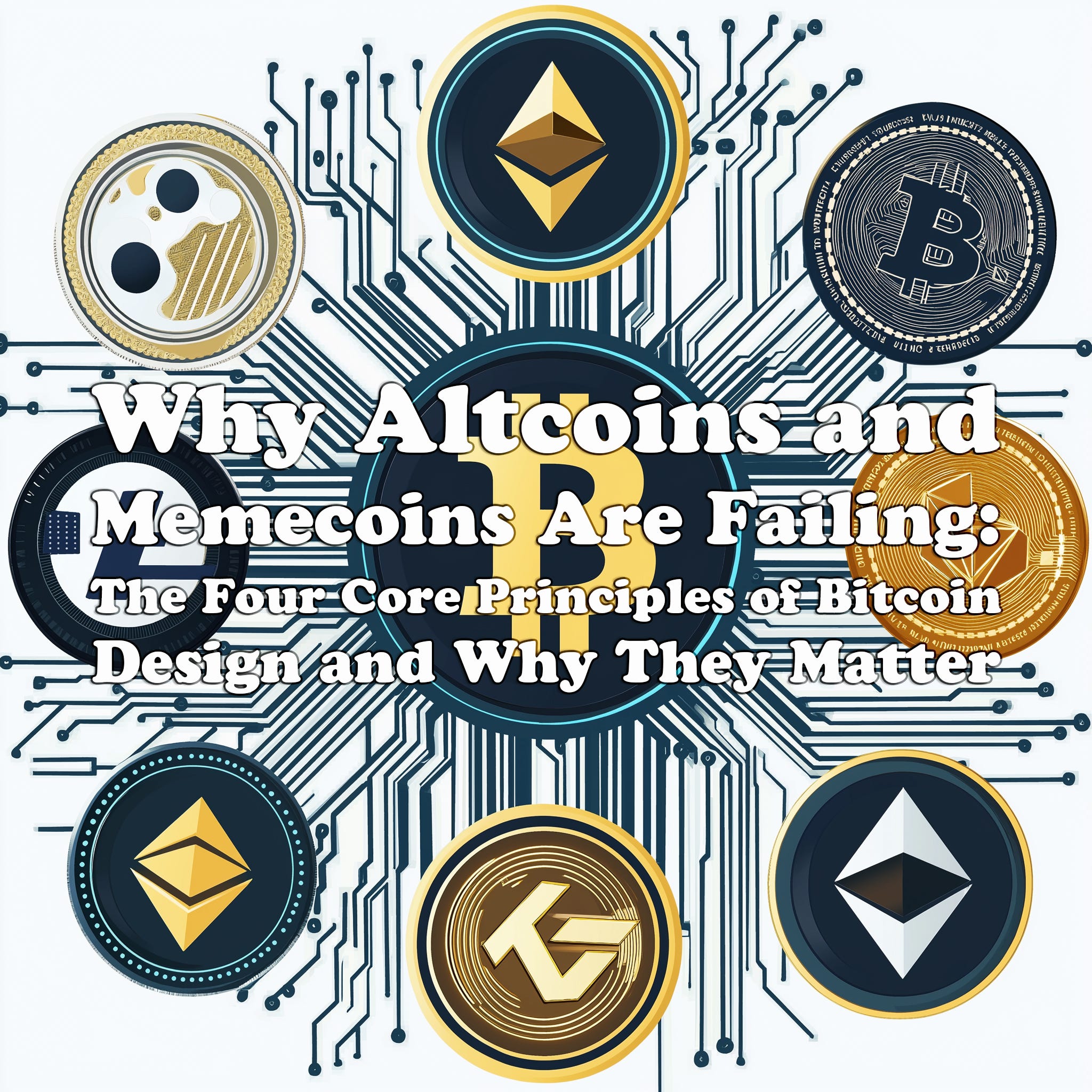 Why Altcoins and Memecoins Are Failing: The Four Core Principles of Bitcoin  Design and Why They… | by BobbyGiggz | Medium