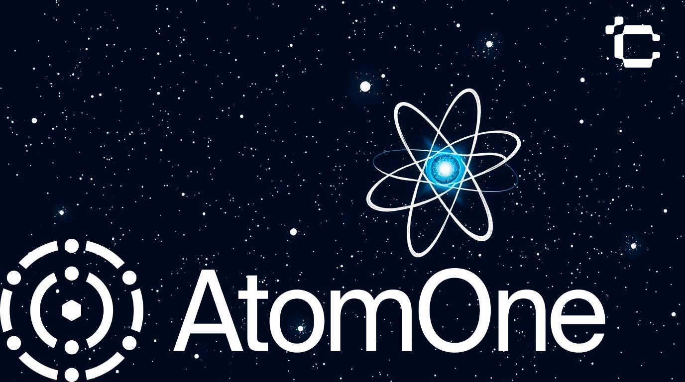 AtomOne: Unique Solutions for Validators and Blockchain Ecosystems | by  Crouton Digital | Medium