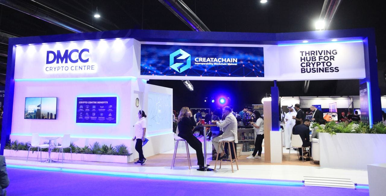 Creata Chain Takes Center Stage at Dubai Future Blockchain Summit 2023! 🚀  | by Creatachain Official | Medium