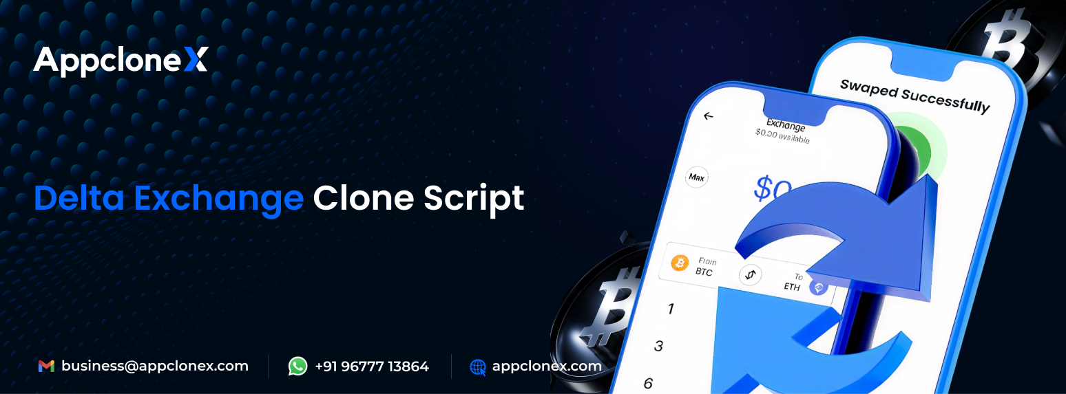 Launch Your Own Advanced Crypto Exchange with Delta Clone Script — Powered  by Appclonex Solutions | by Laravinson | Medium