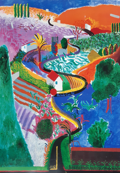 Generating David Hockney. Let the machine do the magic. | by Hilde