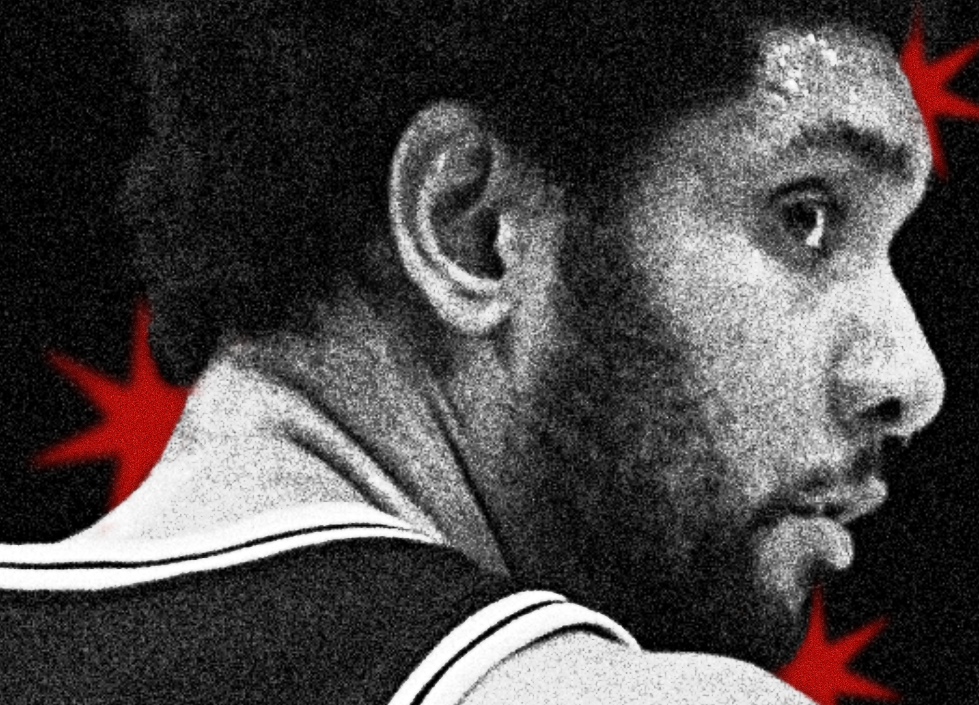 tim duncan black and white