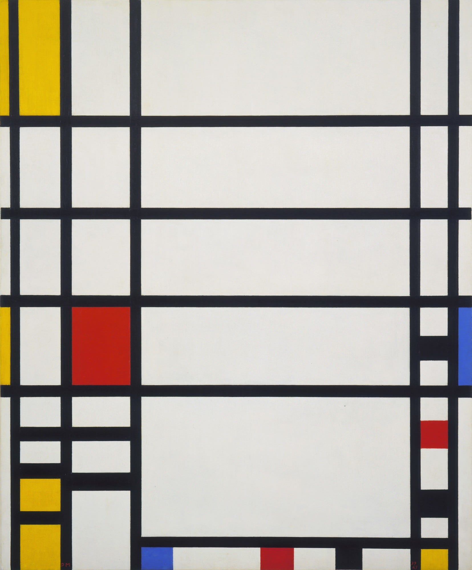 Mondrian vs Mondrian. Mondrian. Trafalgar Square. 1939–40: | by