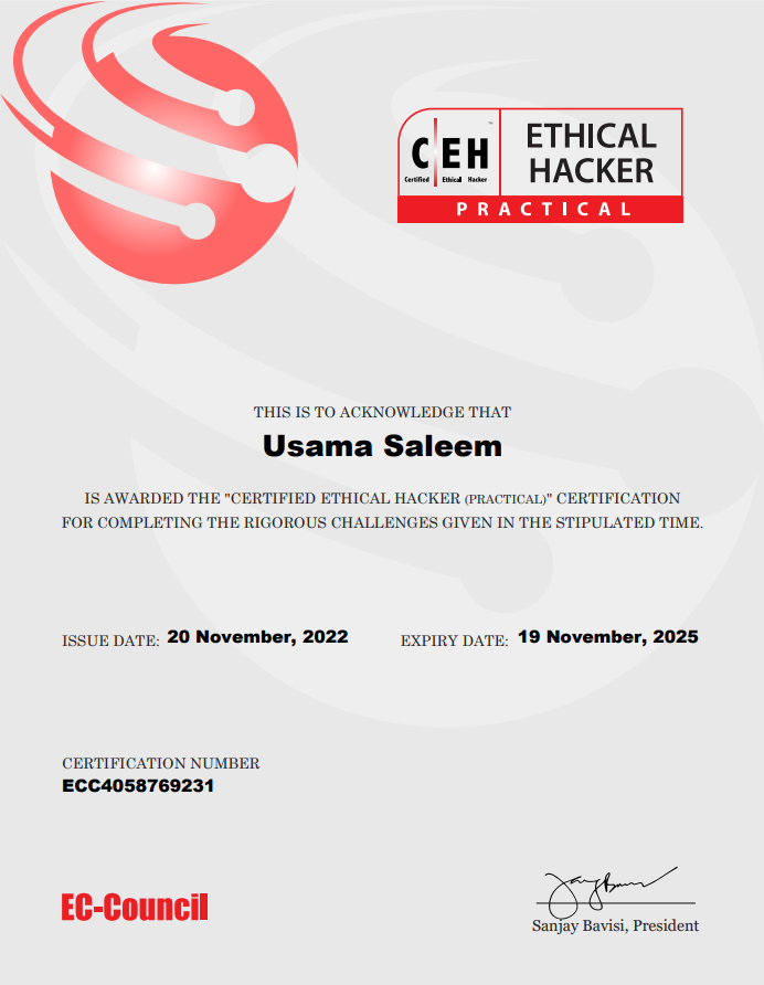 How I passed Certified Ethical Hacker (C|EH) Practical V12