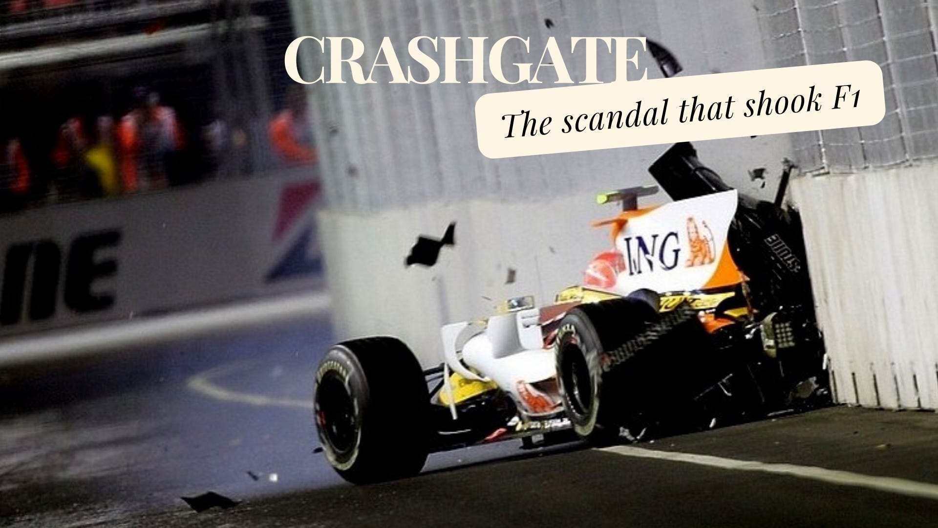 TET / TOT OTTOMAN ／NOR ／crashgate Almost 10 years ago we saw one of the biggest scandals in F1