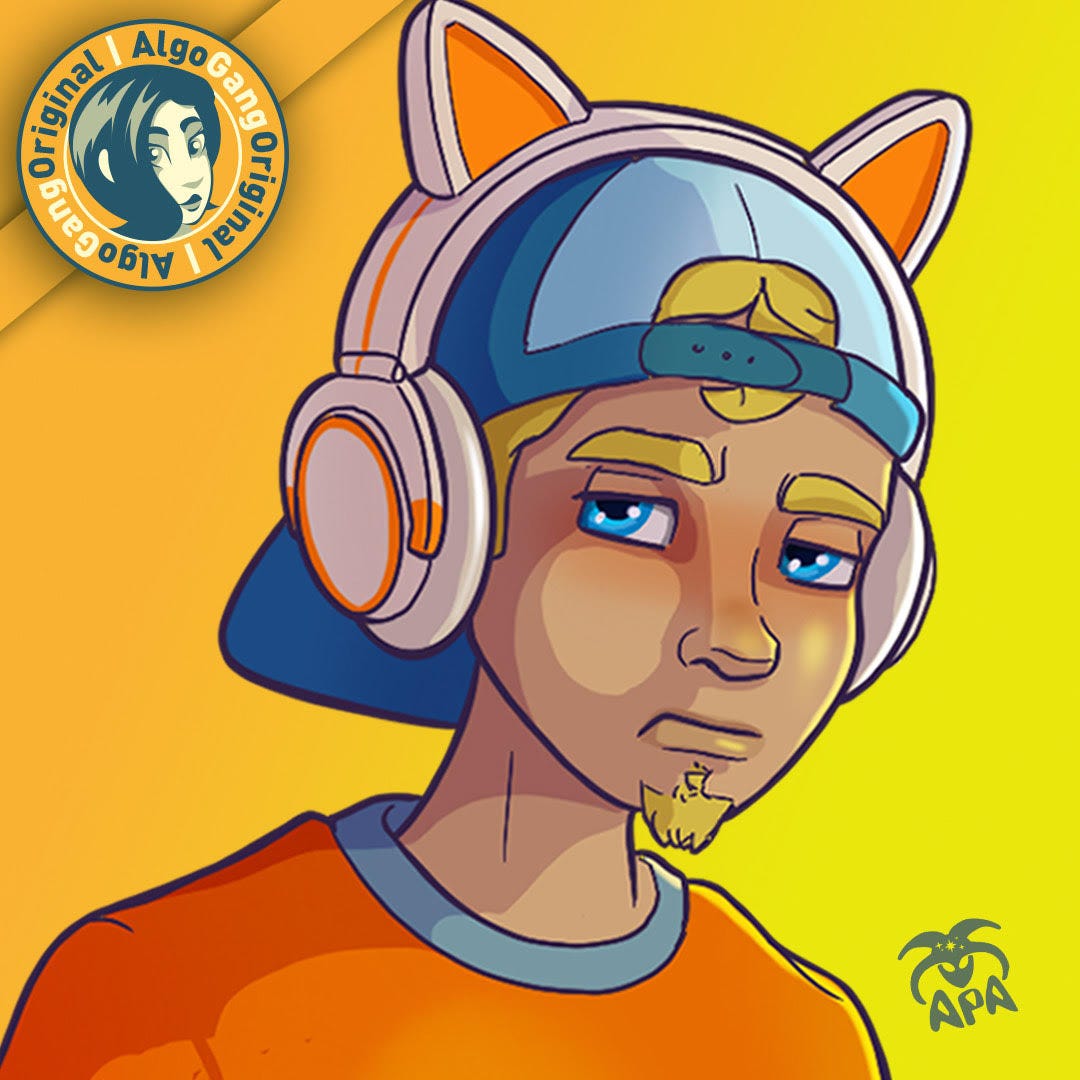 MEET SWAPPY — AN ALGO GANG ORIGINAL NFT CHARACTER | by Algo Gang Originals  | Medium