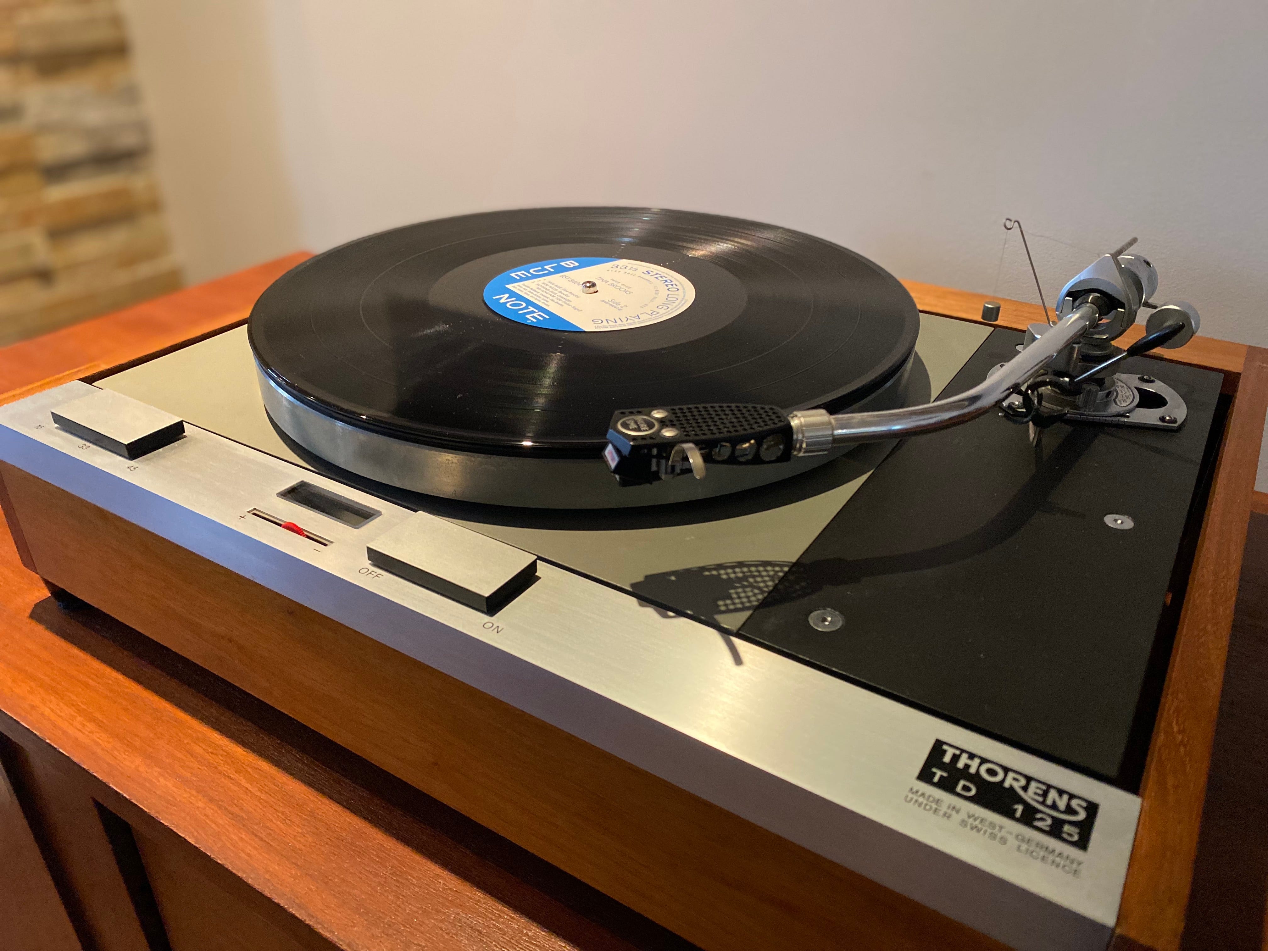 Thorens TD125オリジナル　訳あり　ジャンク Thorens TD-125 MKI MKII Compatible Dust Cover -