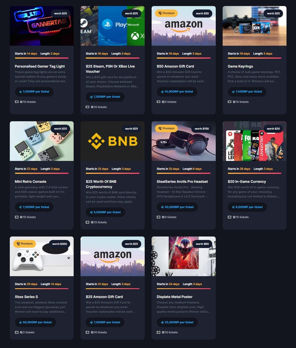 Bit Rivals is Leveling-Up Their Rival Raffles in June | by Bit Rivals |  Medium