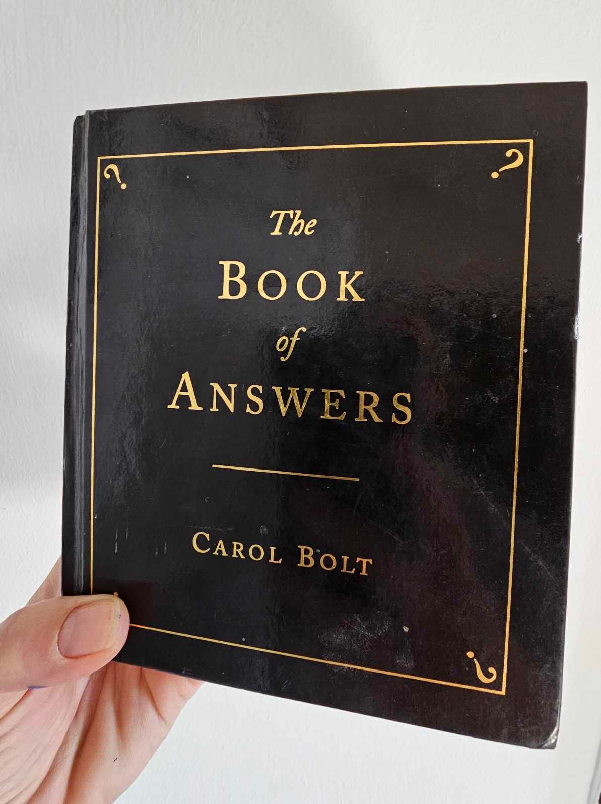 洋書 The BOOK of ANSWERS   Carol Bolt The Book of Answers: Bolt, Carol: 9781401308292: Amazon.com