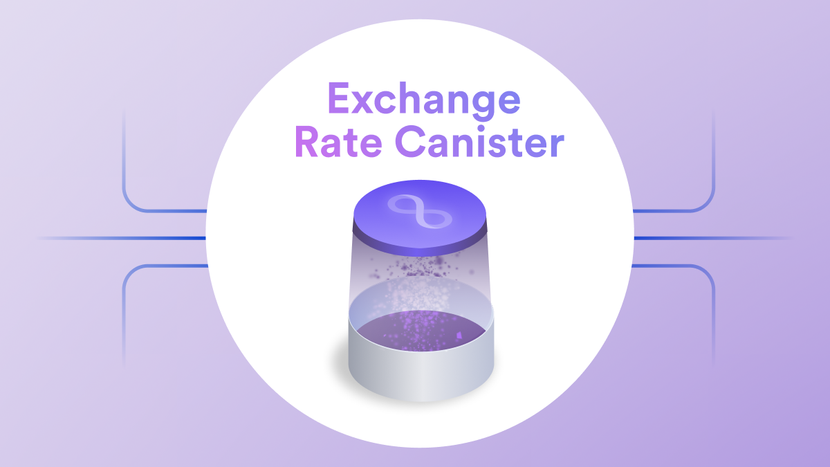 Exchange Rate Canister — A Smart Contract with Oracle Capabilities | by  DFINITY | The Internet Computer Review | Medium