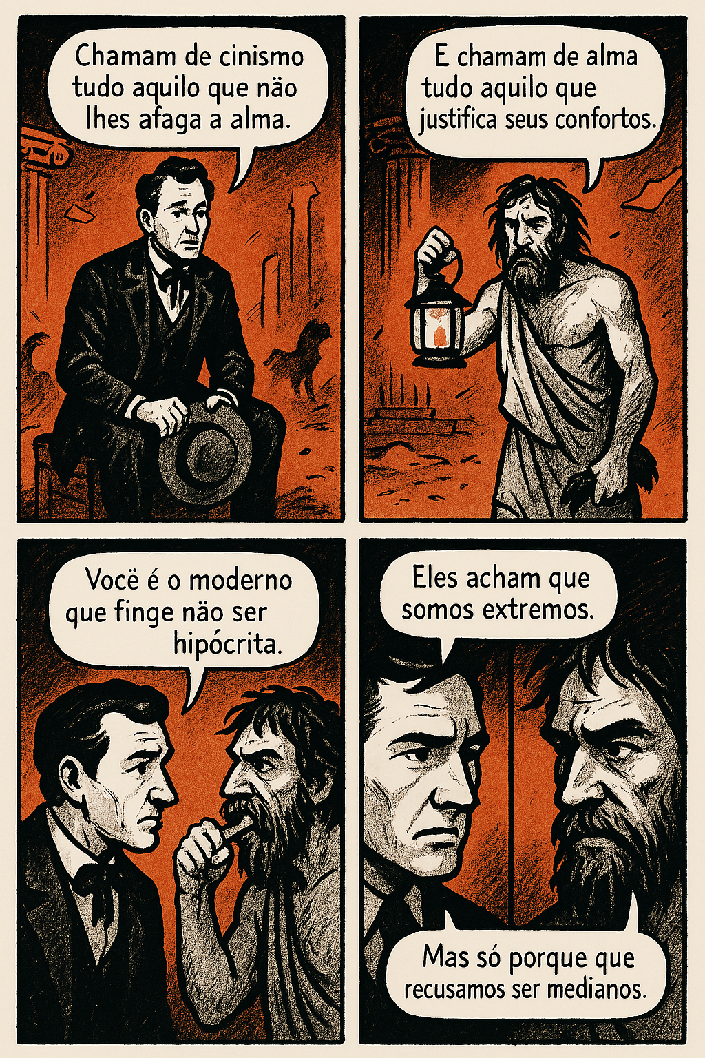 Cinismo Filosófico e Cinismo Comportamental: Os gêmeos de material genético  díspar | by Brazilian Side Hustler | Medium, image size:1024x1536