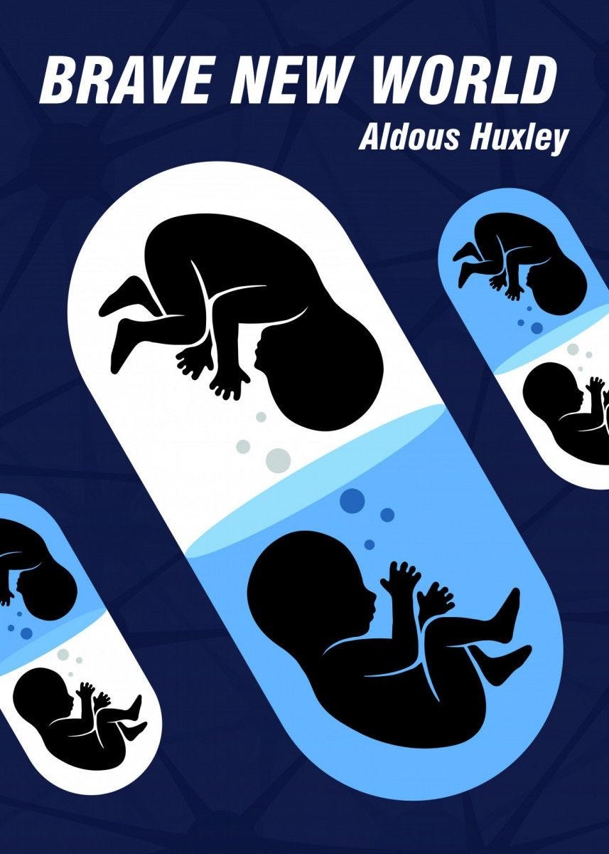 Brave New World Book Rev. by Shoray Singhal | by Crotonia - The Literary  Society | Medium, image size:857x1200