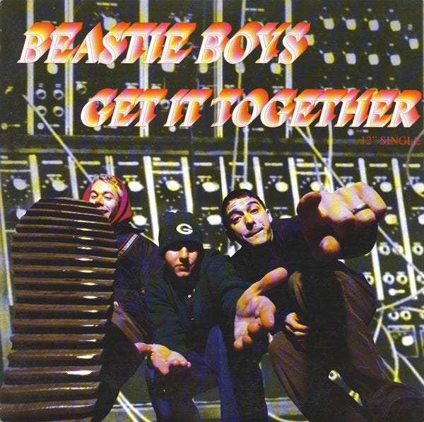 Crib Notes Close-Ups:. Beastie Boys — “Get It Together” | by Dave