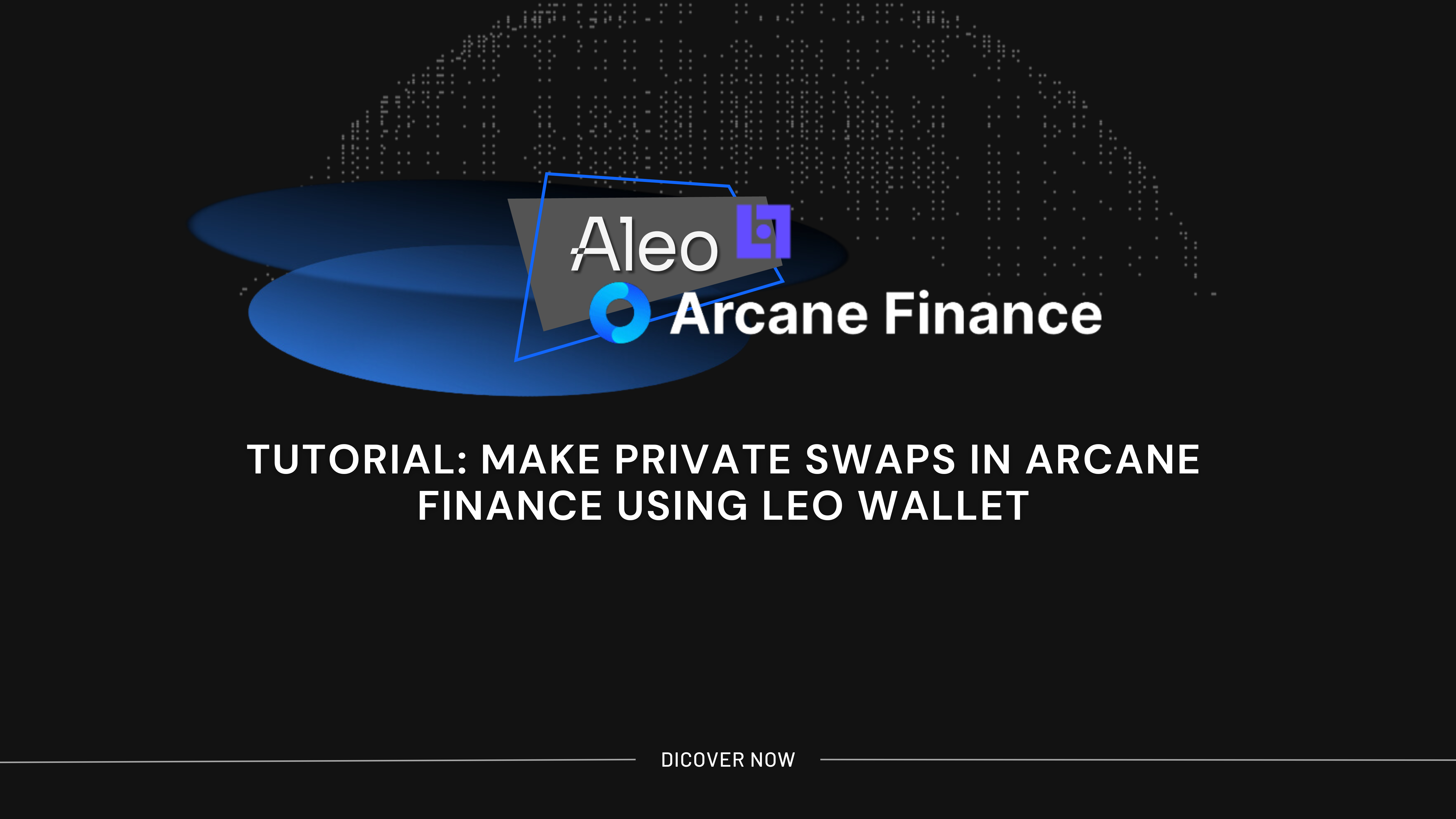 Tutorial: make private swaps in Arcane Finance using Leo Wallet | by Nina  Drokina | Medium