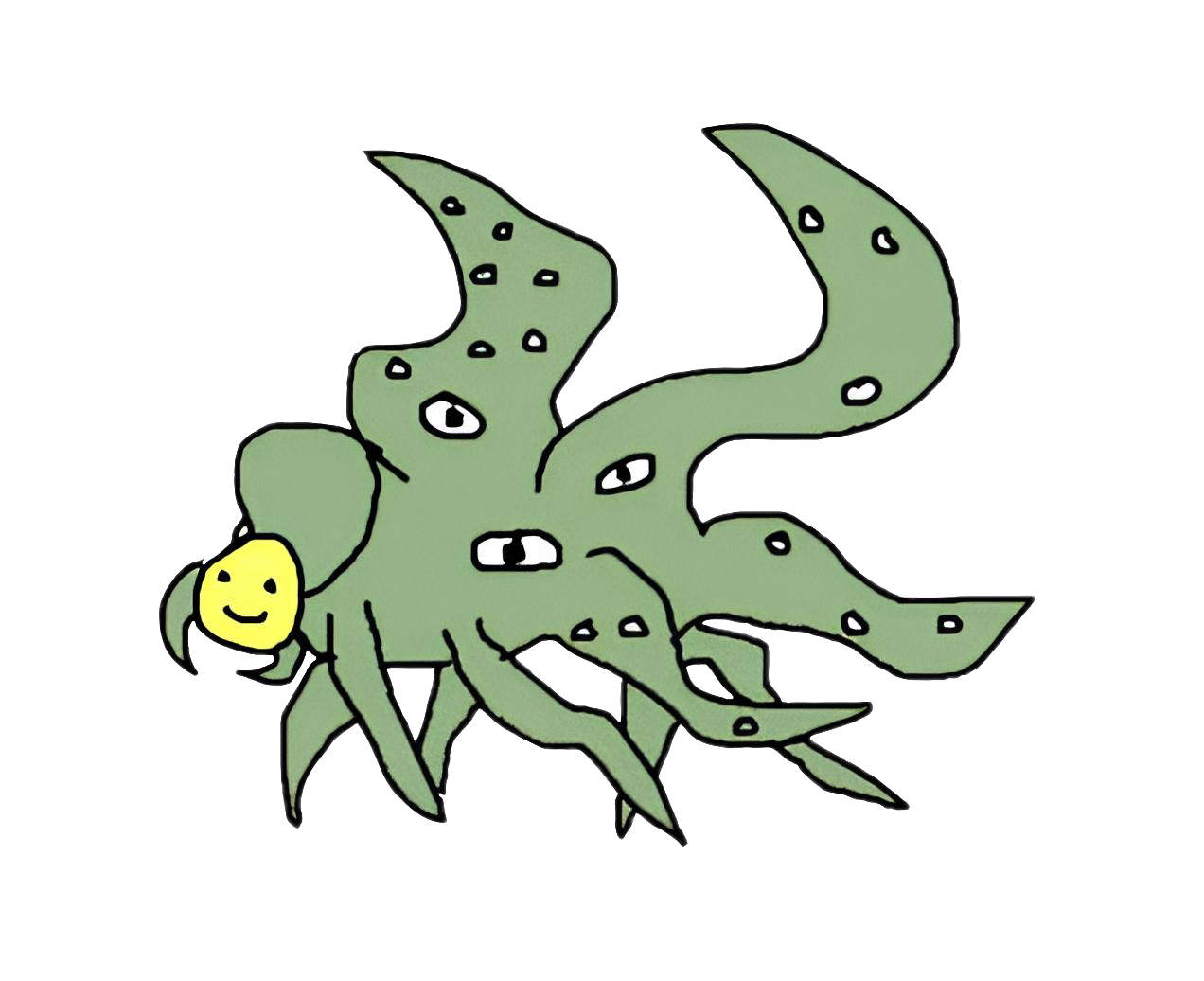 Шоггот с маской