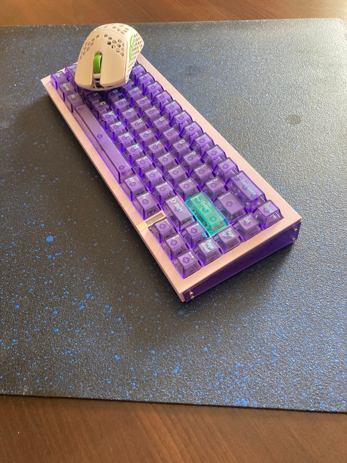 MelGeek REAL67 Calcium Transparent Gray MelGeek REAL67