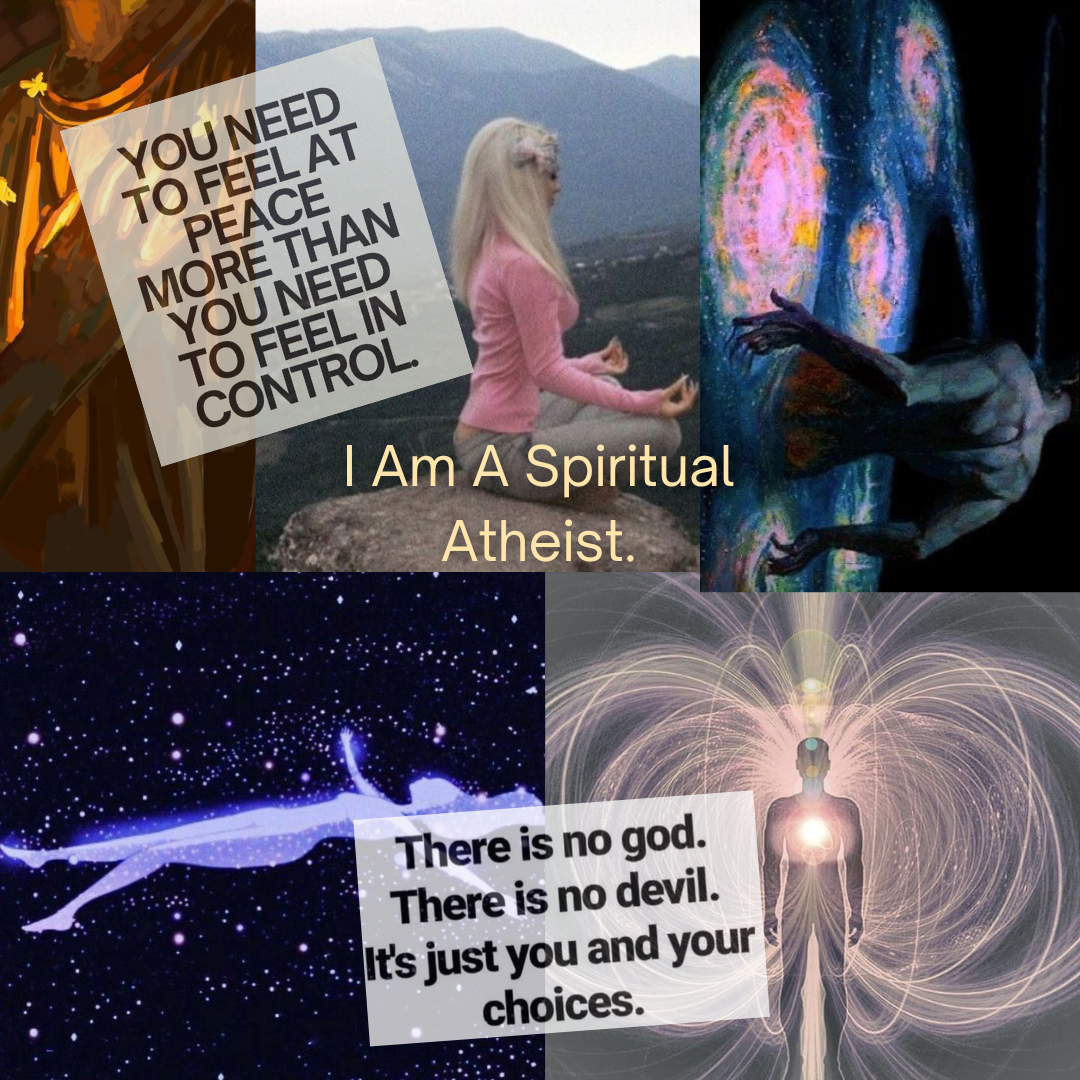 I Am A Spiritual Atheist.. I know what I define as when it comes… | by  Ciara Clark | Medium, image size:1080x1080