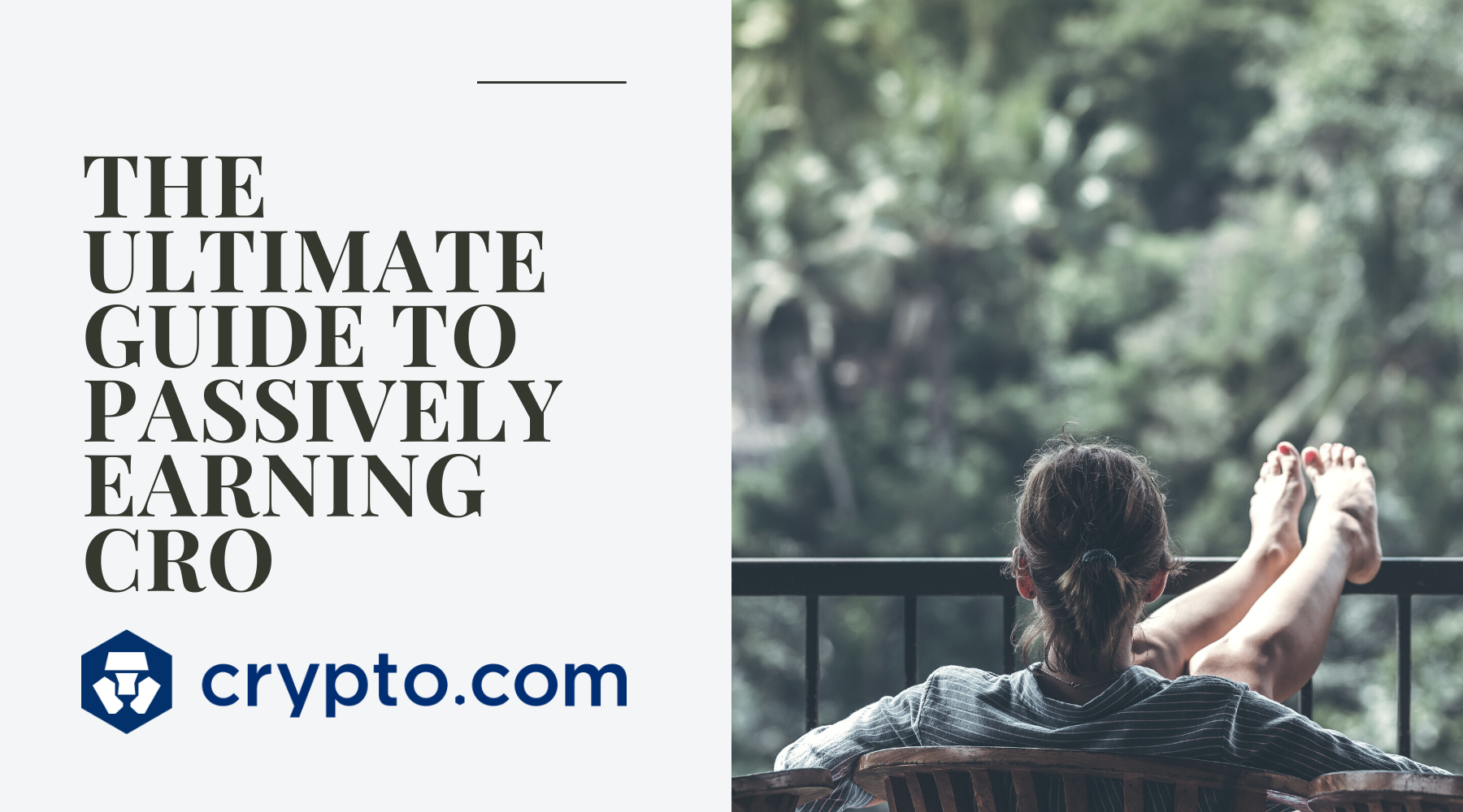 The ultimate guide to passively earning CRO | by Joel Monteiro | Medium |  Coinmonks